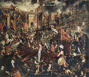 Domenico Tintoretto The Conquest of Constantinople Spain oil painting artist